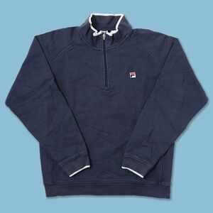 Vintage Fila Quarter Zip Pullover Sweater Large